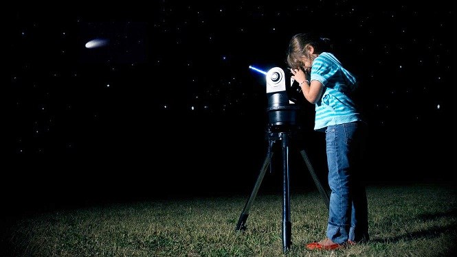 mando a distancia para telescopio y poder ver las estrellas